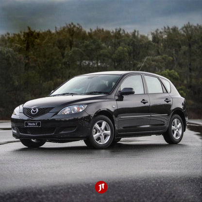 Mazda 3 (1st Gen / BK) HATCH Front Bumper Repair Plates - Pair