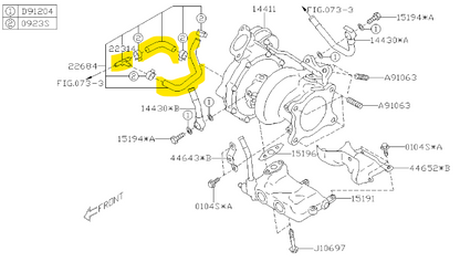 Engine Breather Hose Kit WRX 2015-2021 FA20 | Roo Racing