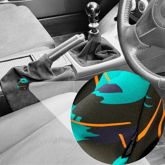 Big Turbo Handbrake Boot For Subaru