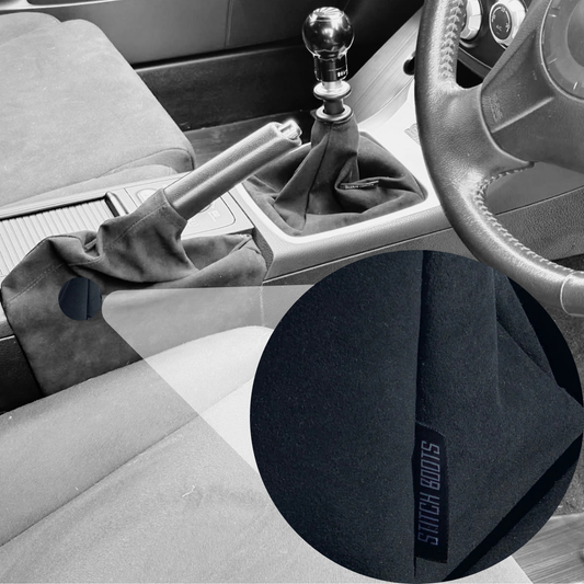 Premium Alcantara Black Suede Handbrake Boot For Subaru