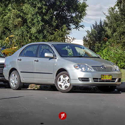 2004-2007 Toyota Corolla (ZZE122R 5Y) Ascent sedan Front Bumper Repair Plates - Pair