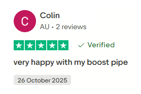 Roo Racing High Flow Inlet Hose WRX VA 2015 - 2021