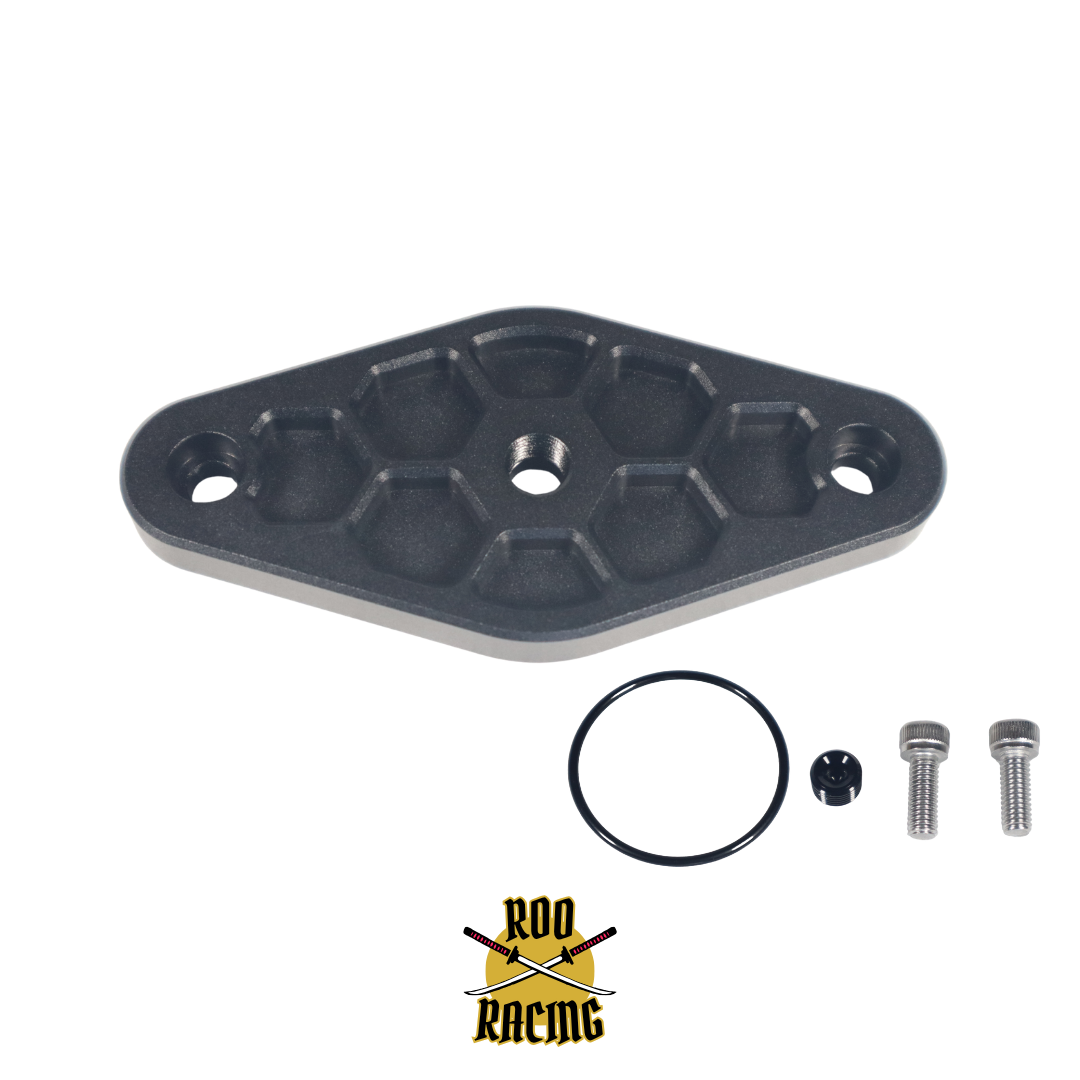 Billet Blow Off Valve Blanking Plate (IAT Sensor Conversion) | Roo Racing