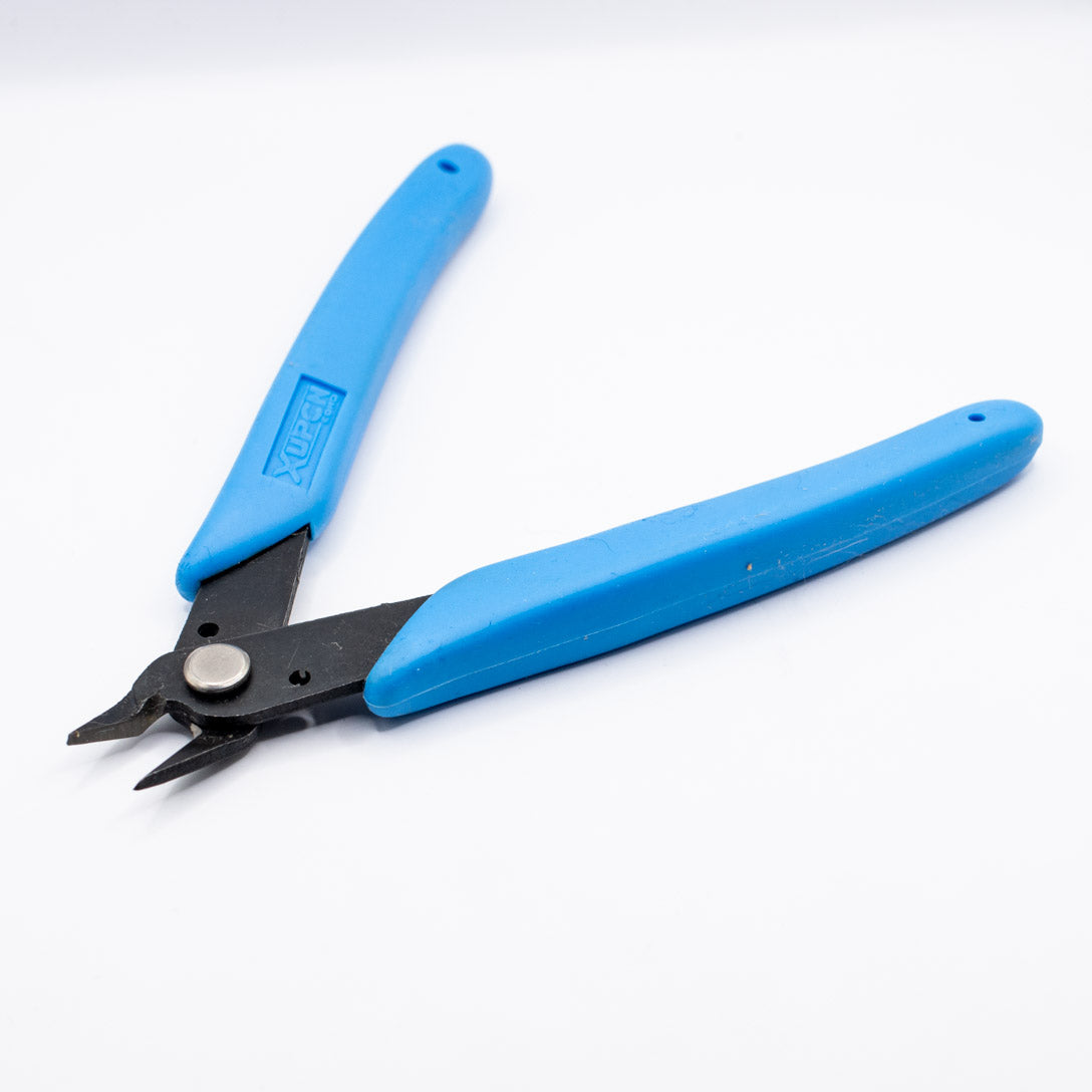 Flush cut side cutters