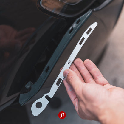 Ford Falcon FG Front Bumper Repair Plates  - Version 2 (Pair)