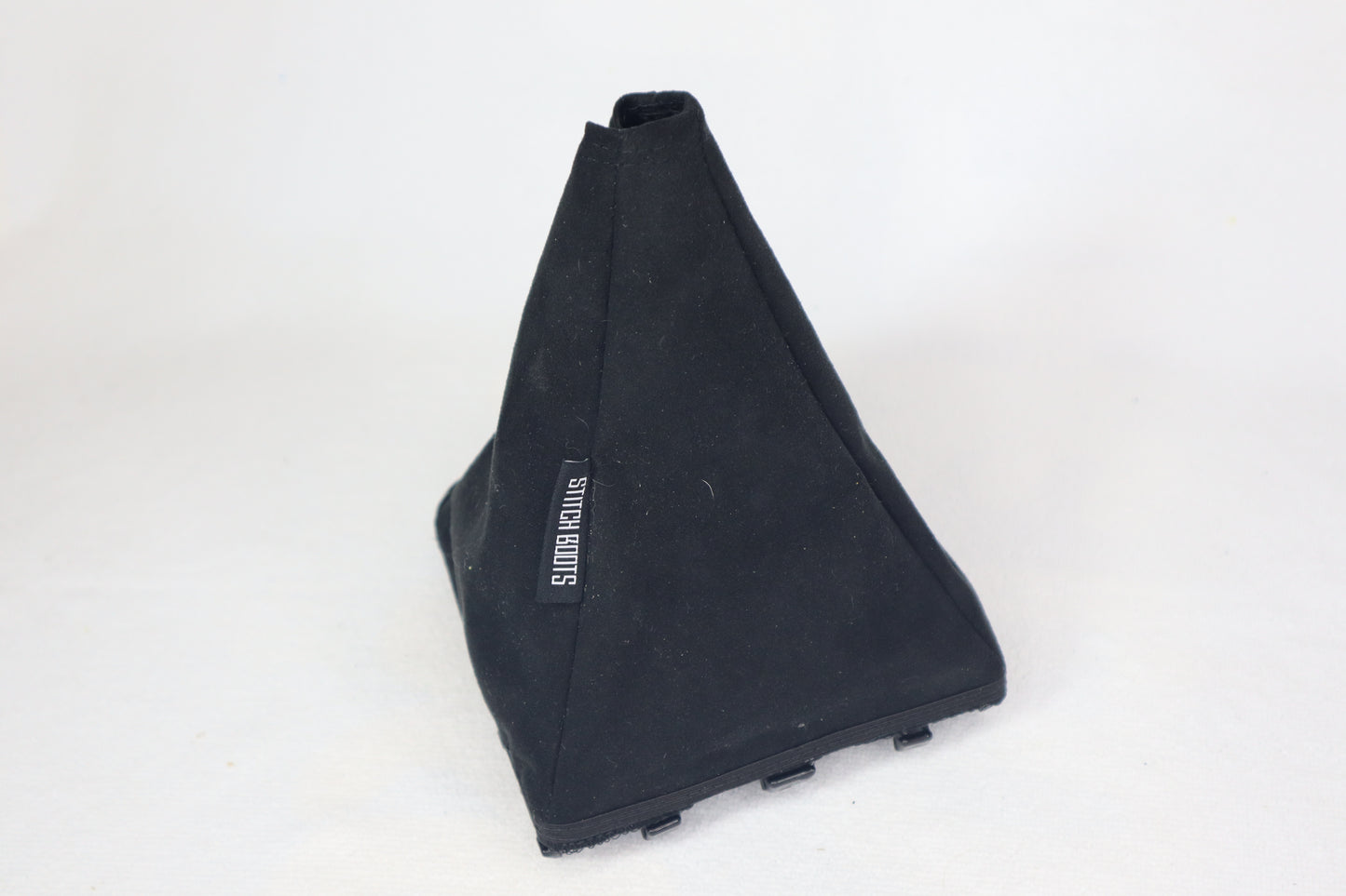 PRE-FITTED Stitch Boots Alcantara Shifter & Handbrake Boot Set – Suits WRX 2008–2014 (USED PARTS)