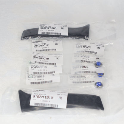 Subaru Impreza 00-07 Sedan Rear Arch Protector Trim Kit