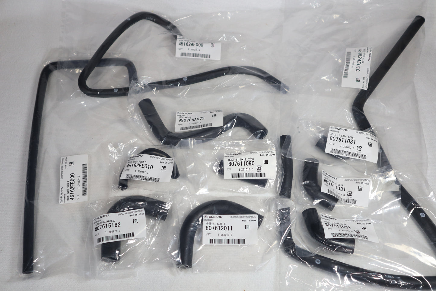 Genuine Ancillary Coolant Hose Set WRX & STI 2002 - 2007