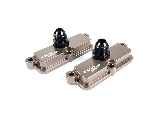 Billet AN Rocker Cover Breathers WRX 1996 - 1997 EJ20G/K