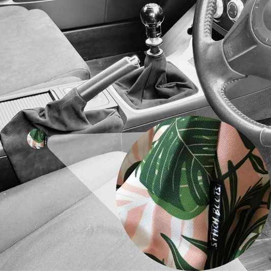 Pink Tropics Handbrake Boot For Subaru