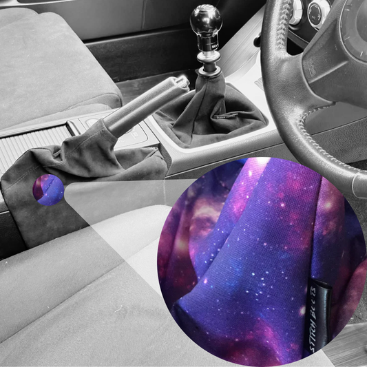 Pink / Purple Galaxy Handbrake Boot For Subaru