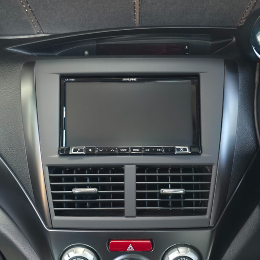 Genuine Subaru S206 Stereo Centre Panel - Double Din Black Onyx