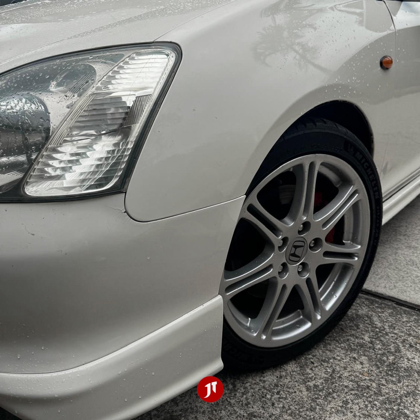 EP3 Civic Front Bumper Repair Plates - Pair