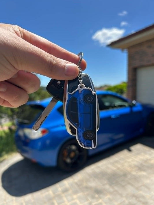 Subaru WRX GRB Keychain