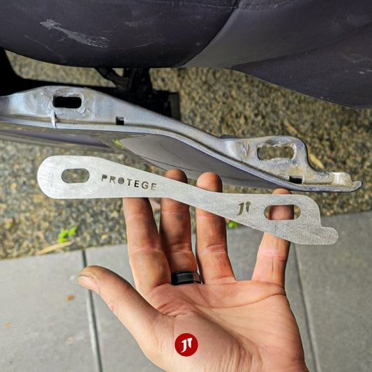 Mazda 323 Protege Gen 9 (BJ; 2002ƒ??2003) FACELIFT Bumper Repair Plates (Pair)