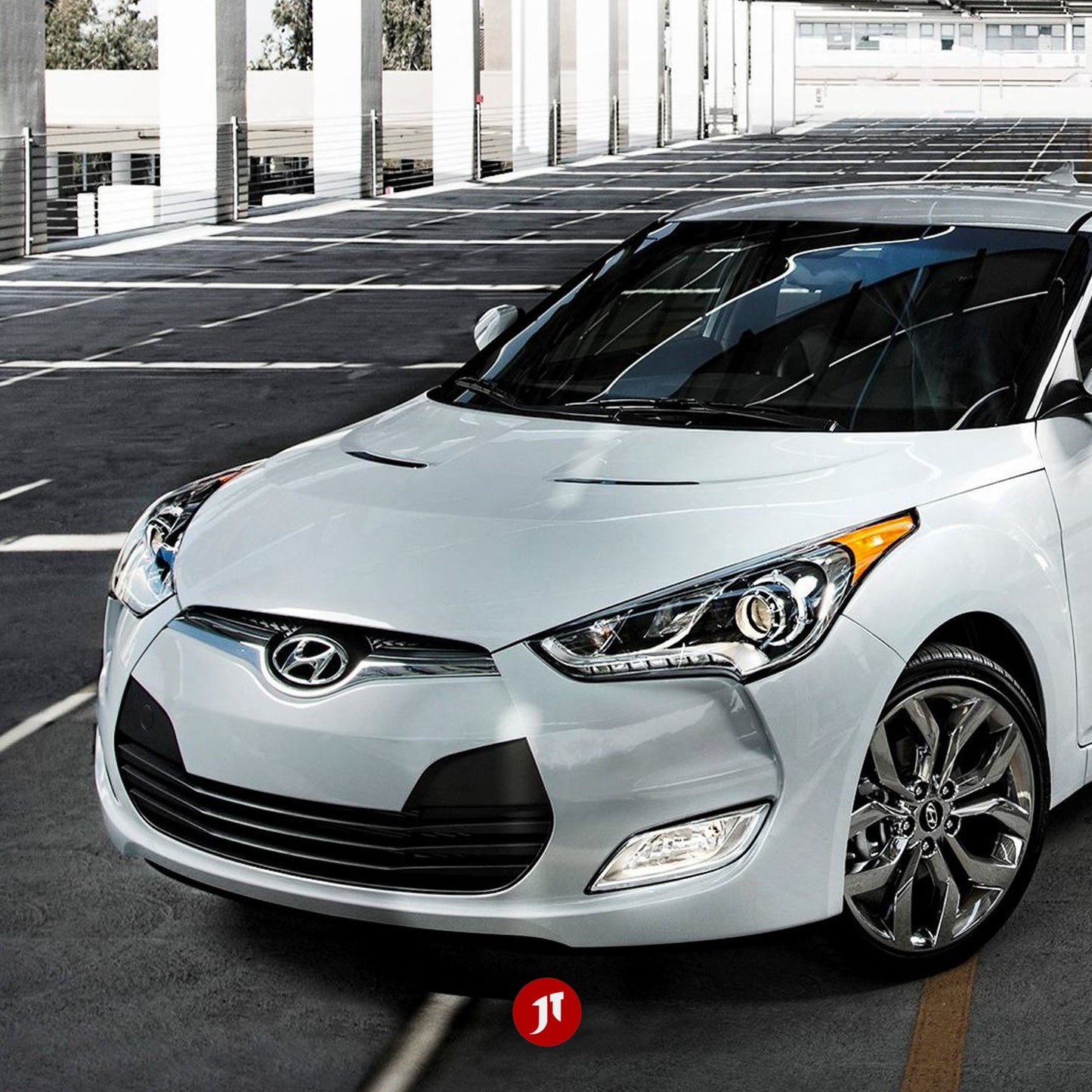 Hyundai Veloster (1st gen 2012-2018) Front Bumper Repair Plates (Pair)